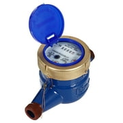 Eease DN15 Water Meter Tap Metal Rotor Type Engineering Water Meter