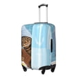 thumbnail image 2 of Haiem Funny Cat Taking a Bath Luggage Cover Printed Suitcase Covers for Luggage Elastic Washable Suitcase Protector Fits 18-32 Inch Luggage-Medium, 2 of 9