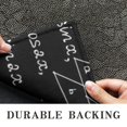 thumbnail image 6 of Math Equations Geometry Shapes Black Pattern Door Rugs,Washable Non Slip Door Mats Indoor,Decorative Door Mats,Entry Mat Indoor for Entrance,Bedroom,Kitchen,Bathroom,16"x47", 6 of 6