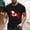 Black, variant on Men's Patriotic Tee Shirts Canadian Maple Leaf Ptinted Short Sleeve Crew Neck Pullover Tee Tops Independence Day for Daily Life