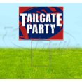thumbnail image 1 of Tailgate Party Giants (18" x 24") Yard Sign, Includes Metal Step Stake, 1 of 6