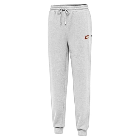 Men's Antigua Heather Gray Cleveland Cavaliers Idol Jogger Pants