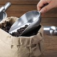 thumbnail image 3 of Cast Aluminum Round Bottom Bar Ice Flour Utility Scoop, Silver 10", 3 of 5