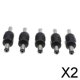 thumbnail image 1 of Conector Acoplador CUTICAT Macho a Macho RCA de Audio y Vídeo Plástico Níquel 2 Piezas, 1 of 8