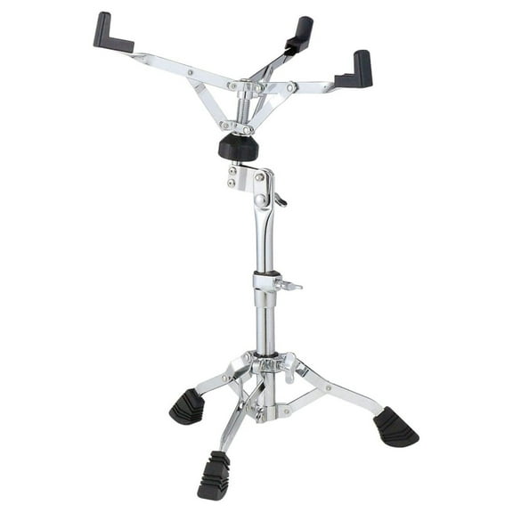 Stage Master Snare Drum Stand - Double Braced Legs, 12-15" Drum Compatibility, Gearless Tilt - Heavy Duty Percussion Equipment for Drummers