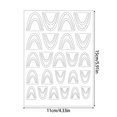 Sticker Service Ac Simple Innovative Nails Stickers Nails Stencils Decals For Personalizing Looks ...