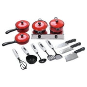 Kids Children Toys 13PCS/Set Kitchen Utensils Cooking Pots Pans Food Dishes Cookware Kid Play Toy Kid Gift