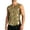 Gold, variant on Men Sleeveless Shirt Men's Mesh Rhinestone Sequin See Through Sleeveless Tank for Club Party Night Out Gold L