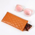 thumbnail image 4 of ORUYROP Squeeze Leather Sunglasses Pouch-3 Pack Spring Storage Glasses Pouch Holder, 4 of 7