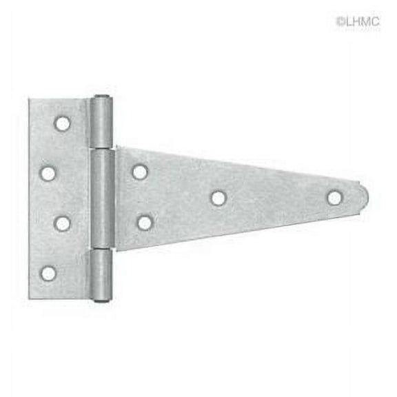B1810  6" Heavy Tee Hinge Zinc