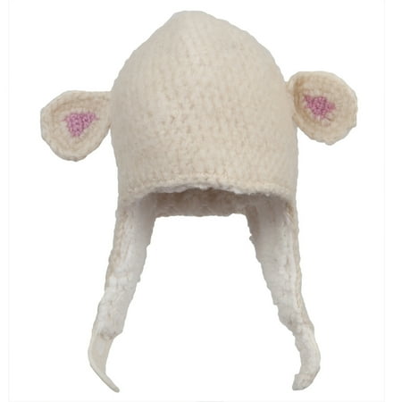Lamb Ham - Lamb Infant Peruvian Crochet Hat