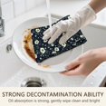 thumbnail image 5 of 2 Pcs Pioneer Flower Floral Print Pattern Kitchen Towels, Funny Microfiber Dish Towel Set, 18" X 26" Tea Towels, 5 of 6
