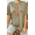 thumbnail image 6 of Love Valentines Day Graphic Tee T-Shirt, 6 of 8