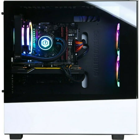 CyberPowerPC - Gamer Supreme Gaming Desktop - AMD Ryzen 7 3700X - 16GB Memory - NVIDIA GeForce RTX 3070 - 1TB SSD - White