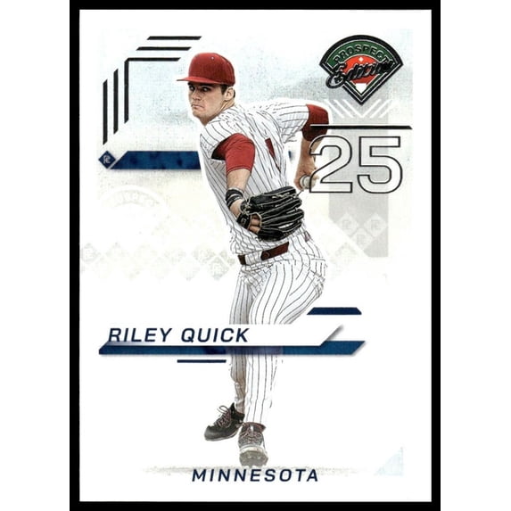 2025 Panini Prospect Edition Near Mint Baseball Card Riley Quick #38 Minnesota MLB