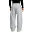 thumbnail image 5 of Men's Baggy Sweatpants Wide Leg Lounge Cotton Jogging Pants Elastic Waist Joggers with Pockets L, 5 of 7