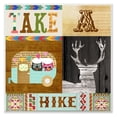 thumbnail image 1 of The Stupell Home Decor Collection Take A Hike Camping Country Collage Wall Art, 1 of 5
