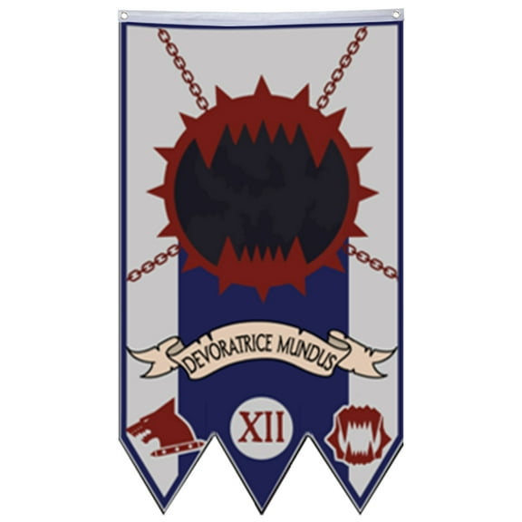 World Eaters Flag Devoratrice Mundus Flags Legion XII Banner Home Yard Garden Decor 30x50 inch