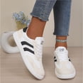 thumbnail image 7 of Women's fashion sneakers Non Slip Retro Casual Classic Lace-Up Sneakers for Daily Work, Skateboarding, Walking, Unisex German Trainer Shoes, 7 of 7