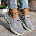 thumbnail image 2 of CAIXAI Orthopedic Dress Shoes for Women Adjustable Upper Women's Sneakers Comfortable Slip on Women Walking Shoes Mesh Knitted Woven Mary Jane Shoes Women Hands-Free Foam Shoes, 2 of 8