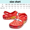 thumbnail image 2 of Zapatillas de verano para hombre, con diseño de Rayo Mcqueen, Pixar, impermeables, para exteriores, para playa, zapatos con agujeros, sandalias para mujer, chanclas de Eva con diseño de coche de anime, 2 of 5