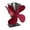Red, variant on Dvkptbk Fireplace Fan Stove Fan Wood Stove Fan Fireplace Fan Heat-Powered Fan with 4 Blades Fans