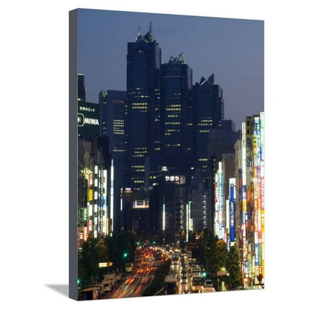 The Park Hyatt Hotel, Tokyo, Japan Stretched Canvas Print Wall Art By Christian