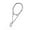 Silver, variant on Hair Comb Pendant Necklace for Long Hair and Bangs Elegant Sweater Chain Jewelry