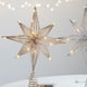thumbnail image 5 of Christmas Star Tree Topper with Warm White Lights Pre-lit Glittered Star Treetop Lighted Xmas Treetop for Home Decorations, 5 of 5
