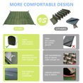 thumbnail image 2 of Lightweight Foam Sleeping Mat, Extra Thick for 4-6 People Waterproof Camping Mattress Pad for Backpacking Tent Hammock (Green), 2 of 7