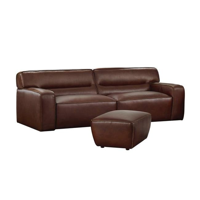 Sunset Trading Su Ax6816 So Milan Leather Living Room Set Sofa With Ottoman 44 Brown 2 Piece Com - Milan Leather Sofa Sunset Trading Su Ax6816 So Milan Leather Living Room Set Sofa With Ottoman 44 Brown 2 Piece Com - Milan Leather Sofa