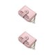 thumbnail image 1 of Guardurnaity Cartera corta de piel sintética dividida para mujer, cartera con cremallera de gran capacidad, tarjetero pequeño para mujer, bolsillo Type1 NO1, 1 of 1