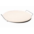 thumbnail image 4 of Chef's Star 15 Inch Ceramic Pizza Stone for Oven, Outdoor and Indoor Chrome Plated Serving Rack Pizza Pan with Pizza Cutter, 4 of 4