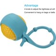 thumbnail image 2 of Soporte para pelotas de golf, paquete de 5 fundas protectoras de silicona para llavero con lazos para cinturón de bolsa de golf JAMW Sencillez, 2 of 5