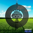 thumbnail image 5 of Handmadetneonsign Psychedelic Mushroom Wind Spinner Metal, Garden Decor Yard Hanging for Art Lovers 132742, 5 of 5