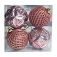 thumbnail image 2 of HOARBOEG 4-Piece Christmas Ball Ornaments Set, Multicolor Shatterproof Plastic Hanging Balls for Christmas Tree Decor, Mini Decorative Pendants for Window, Holiday Scene Layouts, 2 of 6