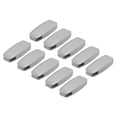 thumbnail image 1 of Peso de cordón ciego Uxcell, paquete de 16, cadena de perlas de 80 mm para cortinas de ventana, color gris, 1 of 6
