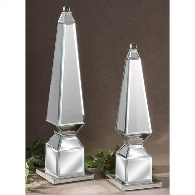 Uttermost Alanna Biseauté Finis Miroir (Lot de 2)