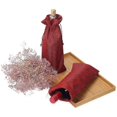thumbnail image 4 of 10pcs Wine Bottle Gift Pouch With Drawstring. Cotton And Linen. 5.6 * 14.4 Inche, 4 of 4