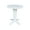 White, variant on 30" Solid Wood Round Top Counter Height Pedestal Dining Table in Hickory/Coal