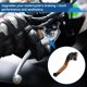 thumbnail image 3 of Palancas de freno y embrague cortas y largas para Kawasaki VERSYS 650 2015-2023, palanca de freno ajustable de motocicleta, aleación de aluminio, cabeza negra, mango naranja, 3 of 6