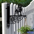 thumbnail image 4 of Handmadetneonsign English Mastiff Dog Hanging Bracket, Dog Hanging Basket, Hanging Bracket For Garden 042464, 4 of 5