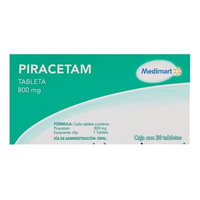 Piracetam Medimart 800 mg 30 tabletas