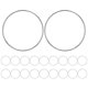 thumbnail image 1 of 20 aros de macramé: aros de metal de 5 cm para manualidades, ideales para hacer atrapasueños, flores y macramé. Ideales para colgar plantas, decorar paredes de bodas., 1 of 4