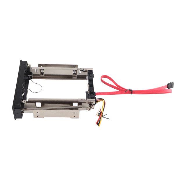 Support Mobile Interne HDD, Support de Disque Dur Interne II en Acier Inoxydable 3Gbps Taux de Transfert Design Semi-Ouvert pour PC