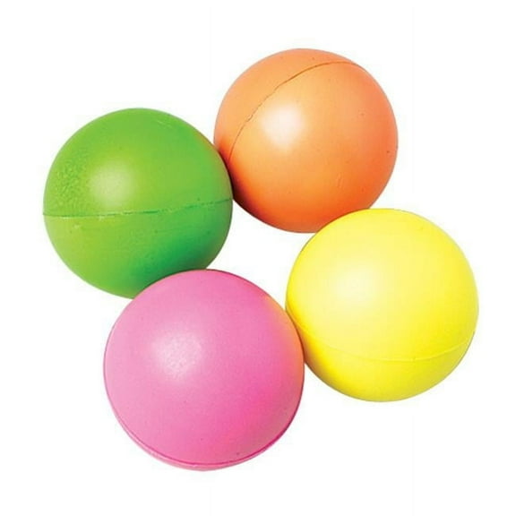 US Toy Company 7229 Neon Squeeze Balls - Pack of 12