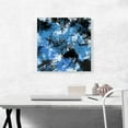 thumbnail image 2 of ARTCANVAS Baby Blue Black White Modern Canvas Art Print - Size: 18" x 18" (0.75" Deep), 2 of 9