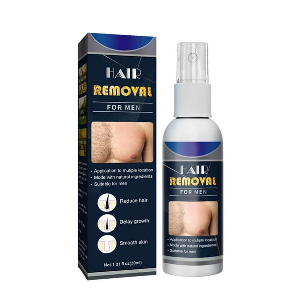 Fiudx Spray Depilatorio, Solución Indolora, Fórmula con Aloe Vera Natural, Eficaz Supresor Del Vello, Práctico para Uso Doméstico, Ideal para Pieles Sensibles, 30 Ml