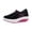 Black_022, variant on Domuza Orthopedic Shoes for Women Arch Support Non Slip Slip on Nurse Shoes Wide Width Knitted Mesh Stretch Hiking Shoes Soft 2026 Orthopedic Shoes Black 6.5(EU-37)