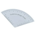 thumbnail image 1 of Règle de Dessin Rapide pour Sourcils, Outil de Cartographie Microblading, Règle de Maquillage et de Mise en Forme, Fournitures de Réutilisation, 1 of 6